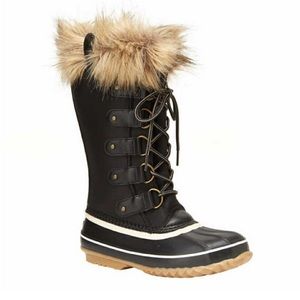 JBU by JAMBU BELLA Woman’s 8 Black FAUX FUR TRIM WINTER BOOTS 👢 New in Box🏷